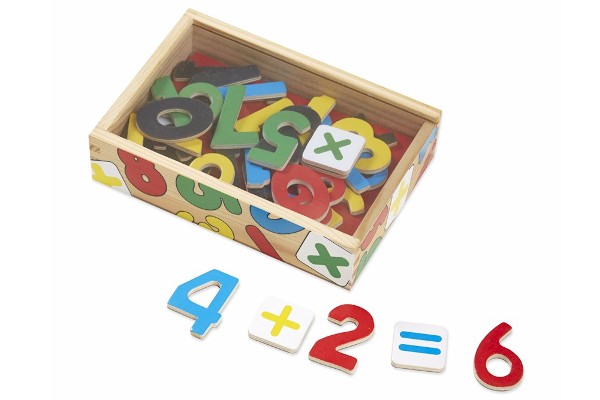  Melissa & Doug Magnetic Wooden Toy Numbers Set Age 3+ 