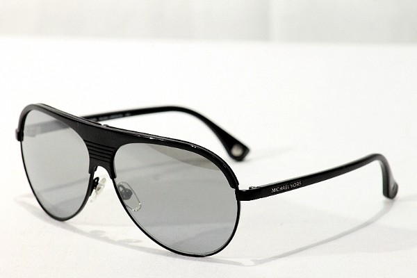  Michael Kors Borden Sunglasses MKS319 319/S 001 Black Pilot Shades 
