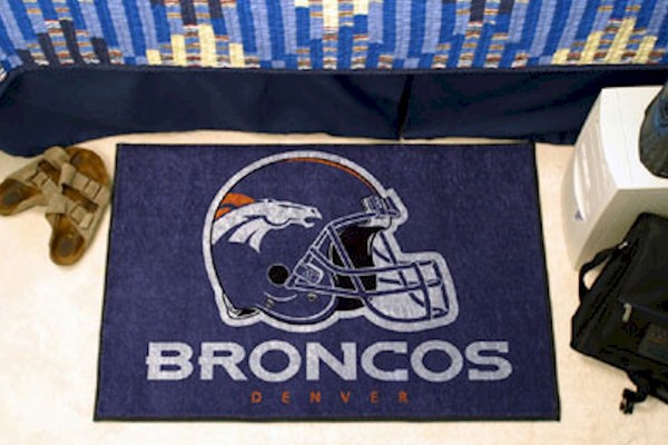  NFL Denver Broncos Floor Mat Rug 