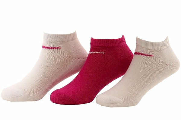  Nike Little Girl's 3-Pair Assorted Low Cut Performance Socks 