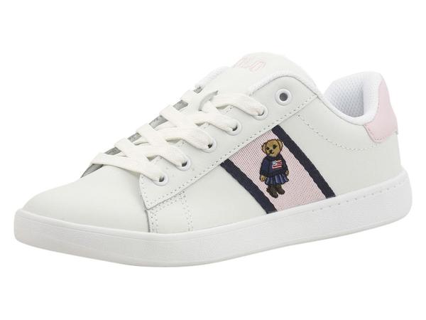 quilton bear leather sneaker