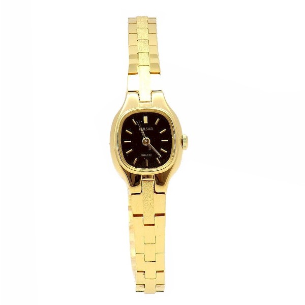  Pulsar Women's Traditional Collection PPH104 Gold Analog Watch 