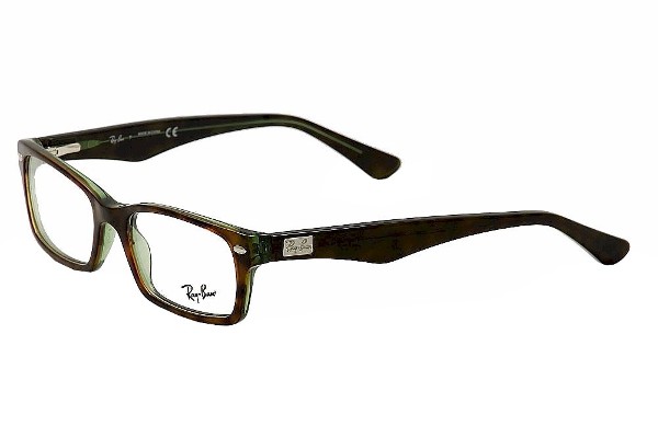  Ray-Ban Eyeglasses RB5206 5206 2445 Havana RayBan Optical Frame 54mm 