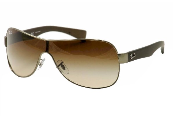  Ray Ban RB3471 RB/3471 029/13 Gunmetal RayBan Shield Sunglasses 