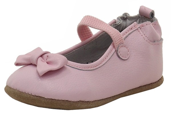  Robeez Mini Shoez Infant Girl's Pink Penny Fashion Ballet Flats Shoes 