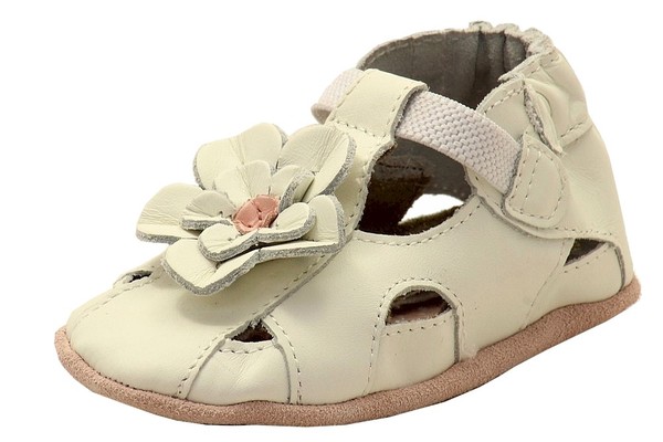  Robeez Mini Shoez Infant Girl's Pretty Pansy Fashion Sandals Shoes 