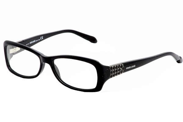  Roberto Cavalli Eyeglasses Garofano RC543 Black Optical Frames 