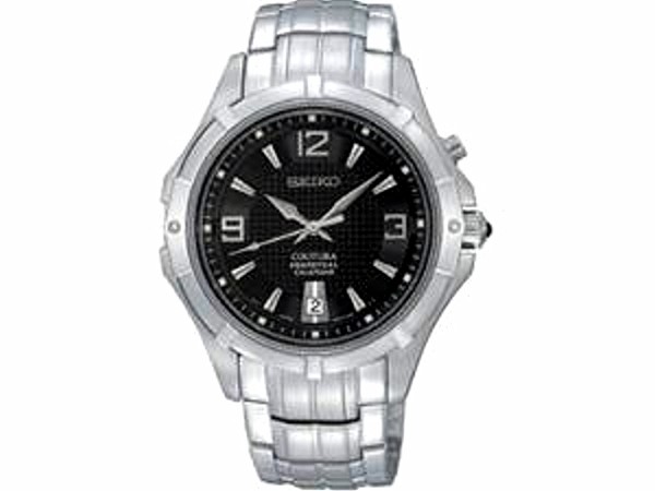  Seiko Coutura Stainless Steal Silver Men's Watch SNQ123 