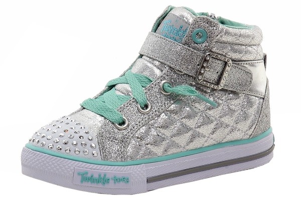 pájaro Considerar pozo Skechers Toddler Girl's Twinkle Toes Shuffles Sweetheart Sole Sneakers  Shoes | JoyLot.com