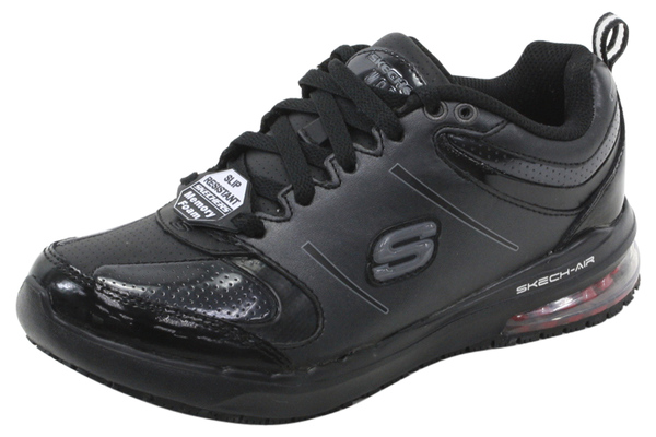 black slip on memory foam shoes