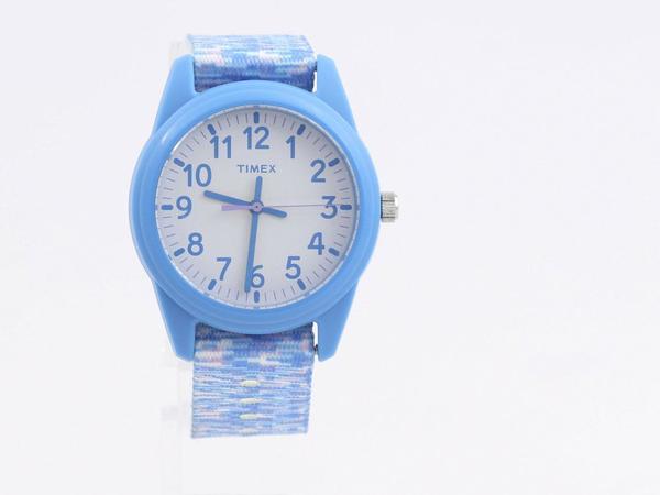  Timex Girl's TW7C12100 Time Machines Blue Analog Watch 