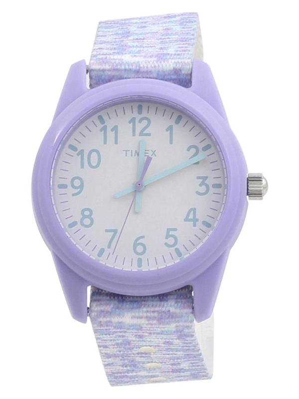  Timex Girl's TW7C12200 Time Machines Purple/White Analog Watch 