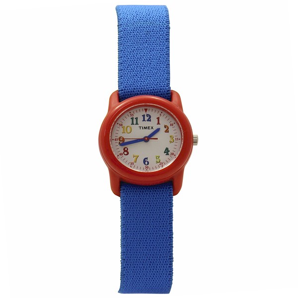  Timex Kid's Youth Boy's TW7B995009J Blue/Red Adjustable Analog Sport Watch 