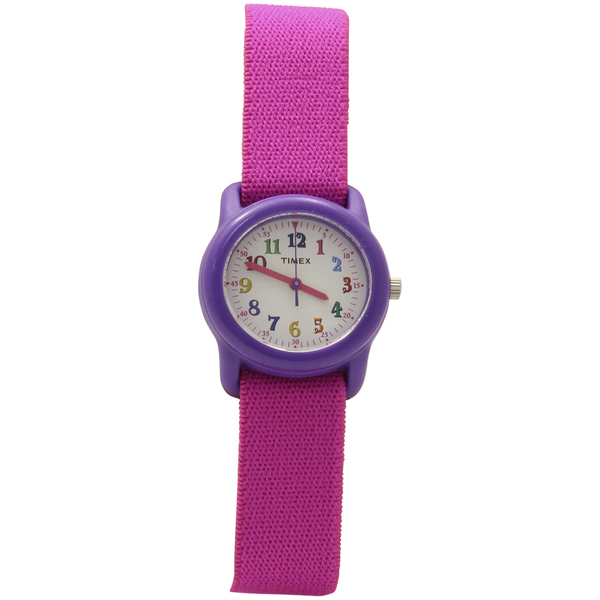  Timex Kid's Youth Girl's TW7B994009J Pink/Purple Adjustable Analog Watch 