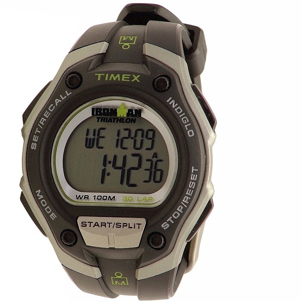  Timex Men's Ironman 5K412 Black/Grey/Green Digital Sport Watch 