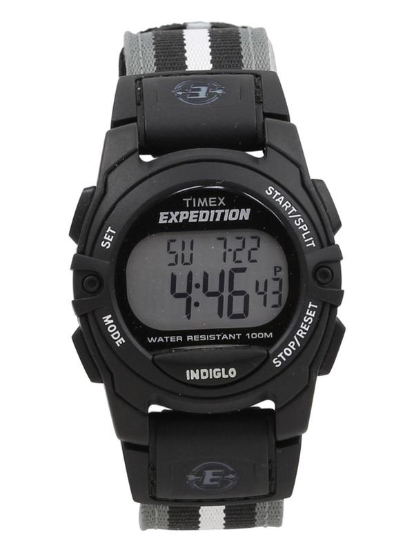  Timex Men's T49661 Expedition Black Chronograph Digital Watch 