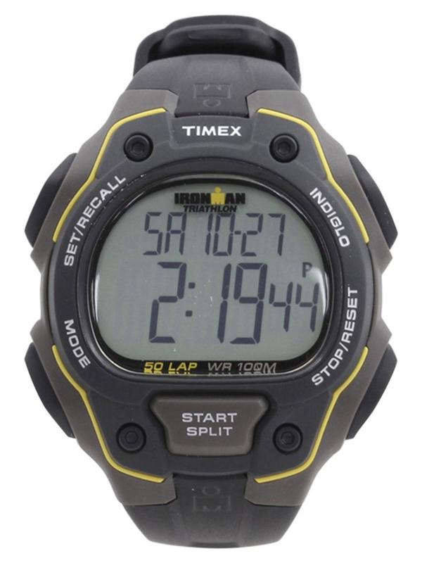  Timex Men's T5K494 Ironman Classic 50 Grey/Black Digital Watch 