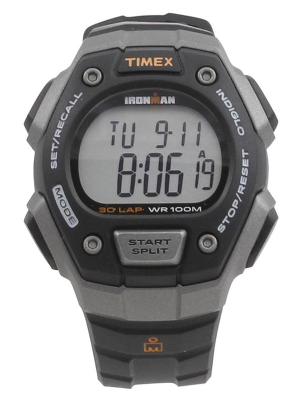  Timex Men's T5K821 Ironman Classic 30 Grey/Black Digital Watch 