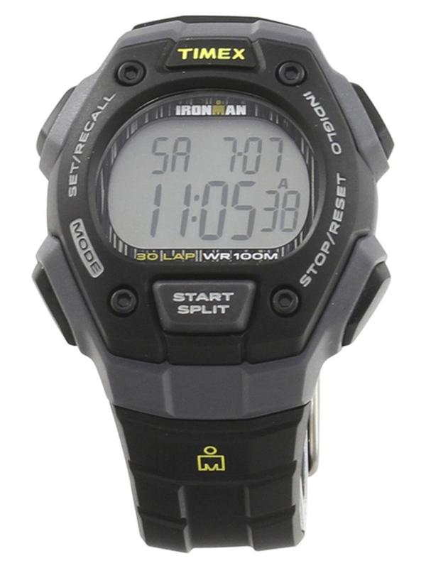  Timex Men's TW5M09500 Ironman Classic 30 Black/Grey Digital Watch 