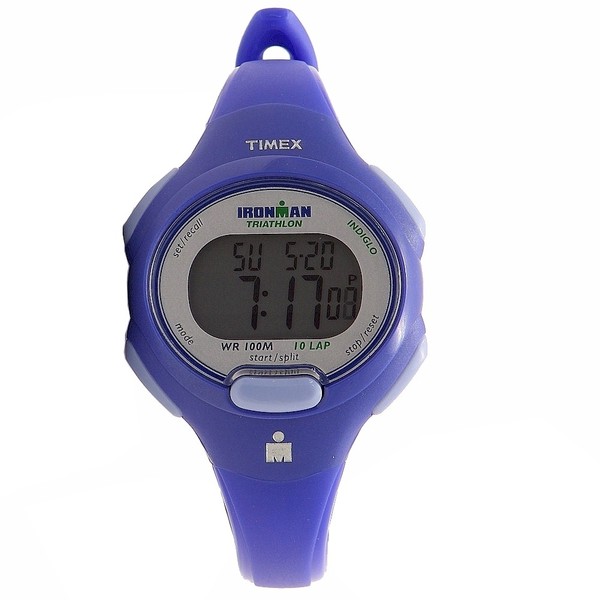  Timex Women's Ironman 5K784 Blue/Grey Digital Sport Watch 