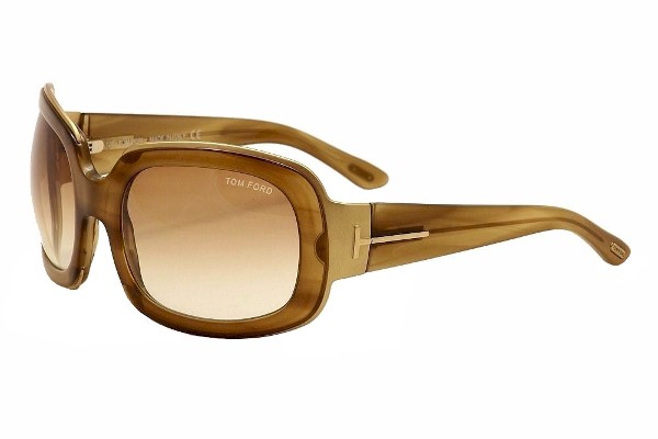  Tom Ford Women's Lisa TF28 TF/28 636 Gold Fashion Sunglasses 61m 