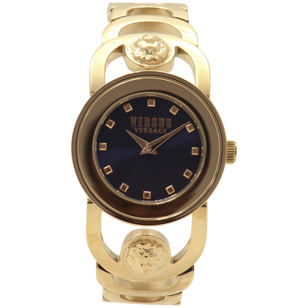  Versus By Versace Carnaby Street SCG090016 Yellow Gold-Plated Analog Watch 