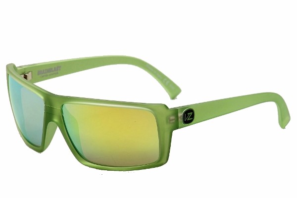  VonZipper Snark Brain Blast Lime Von Zipper Wrap Sunglasses 