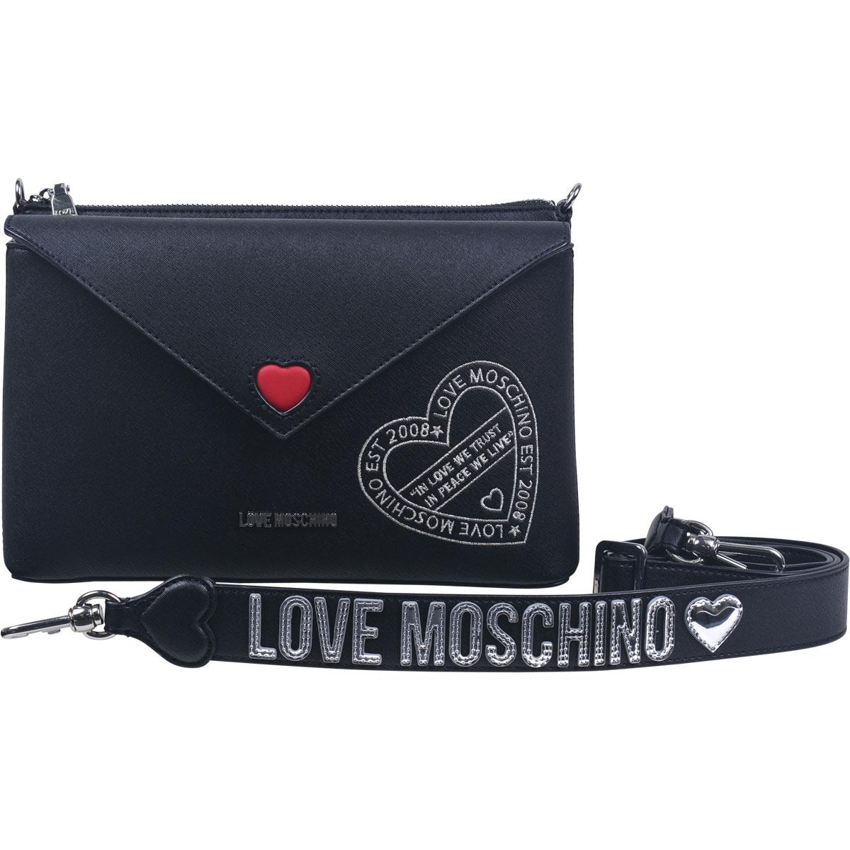 love moschino love heart bag