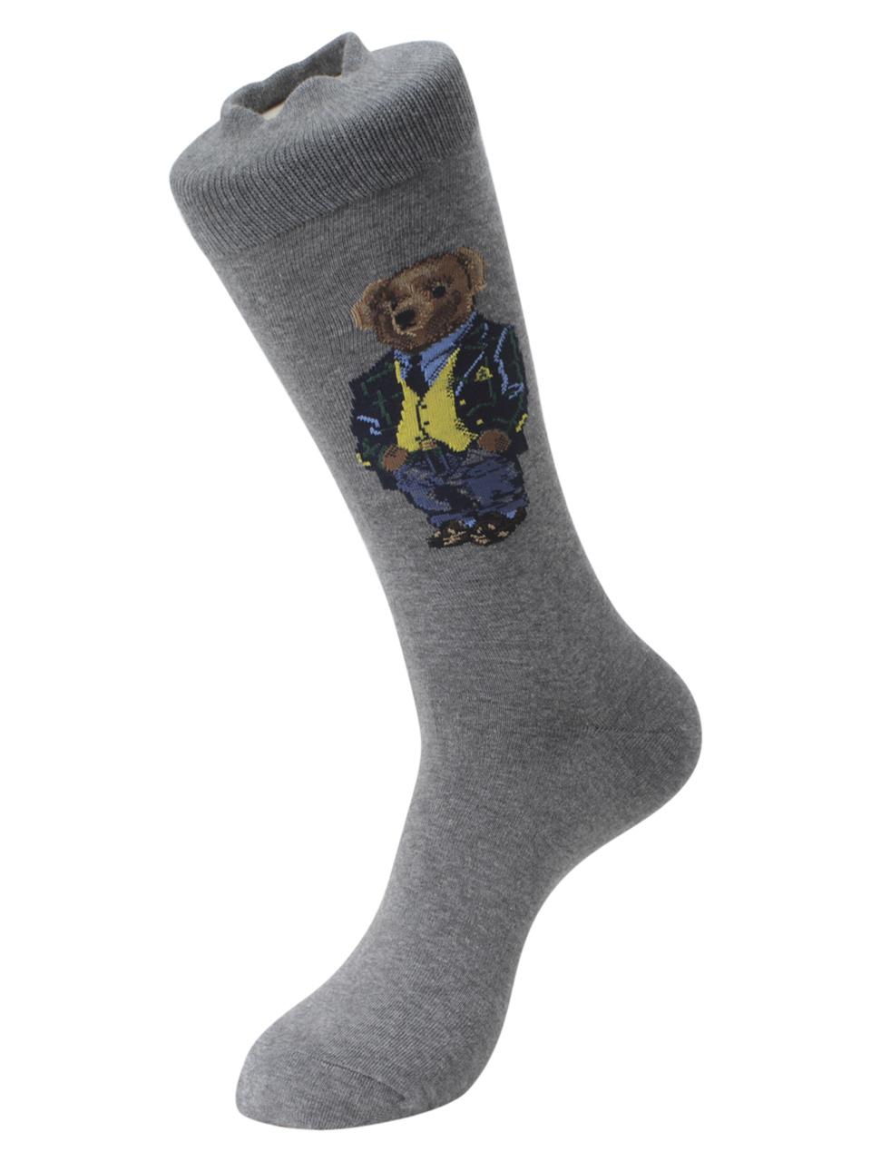 ralph lauren bear socks