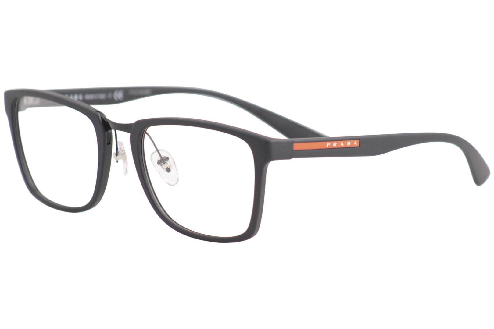 prada mens designer glasses frames