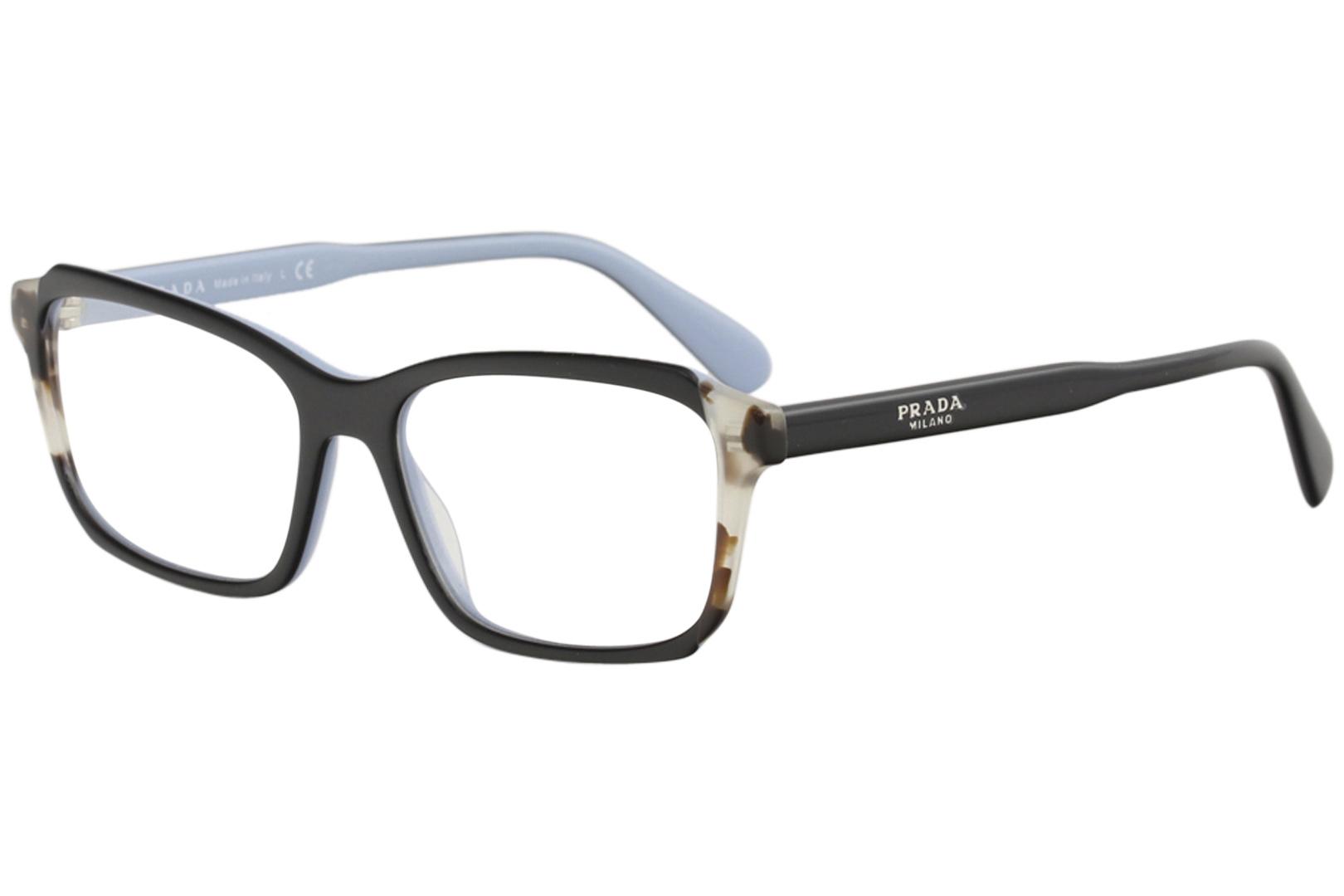 prada womens eyeglass frames