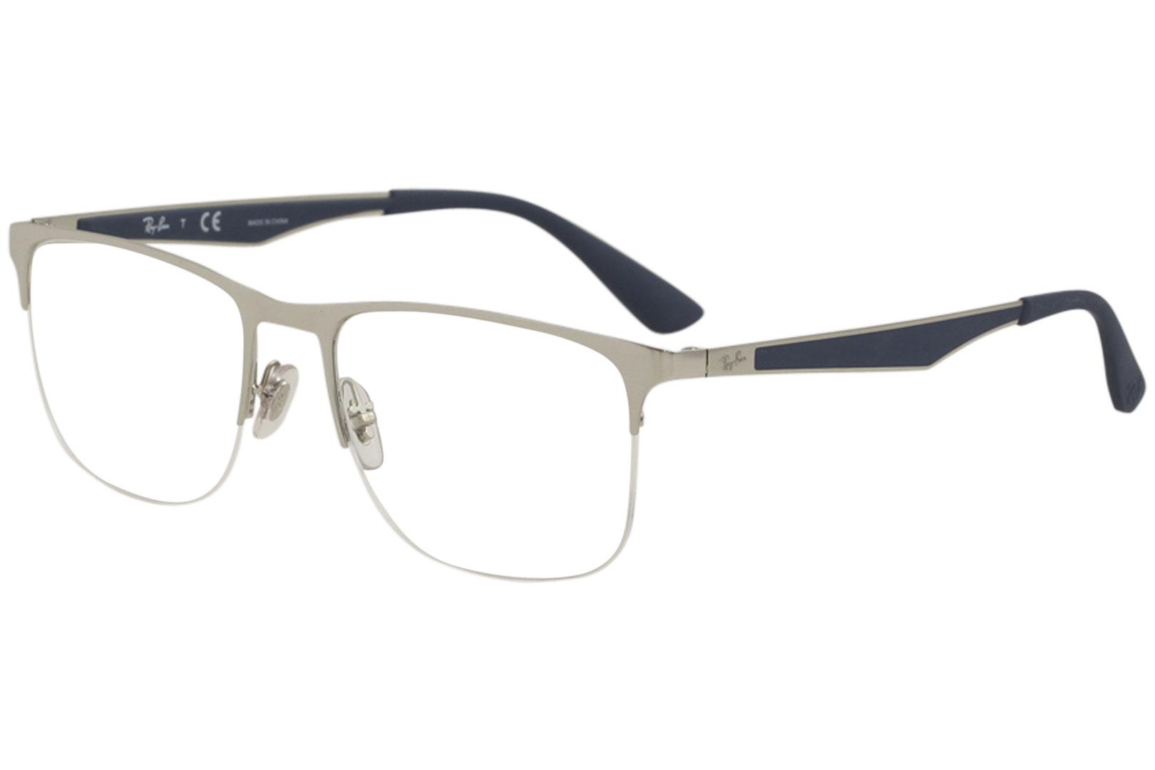 ray ban half frame eyeglasses