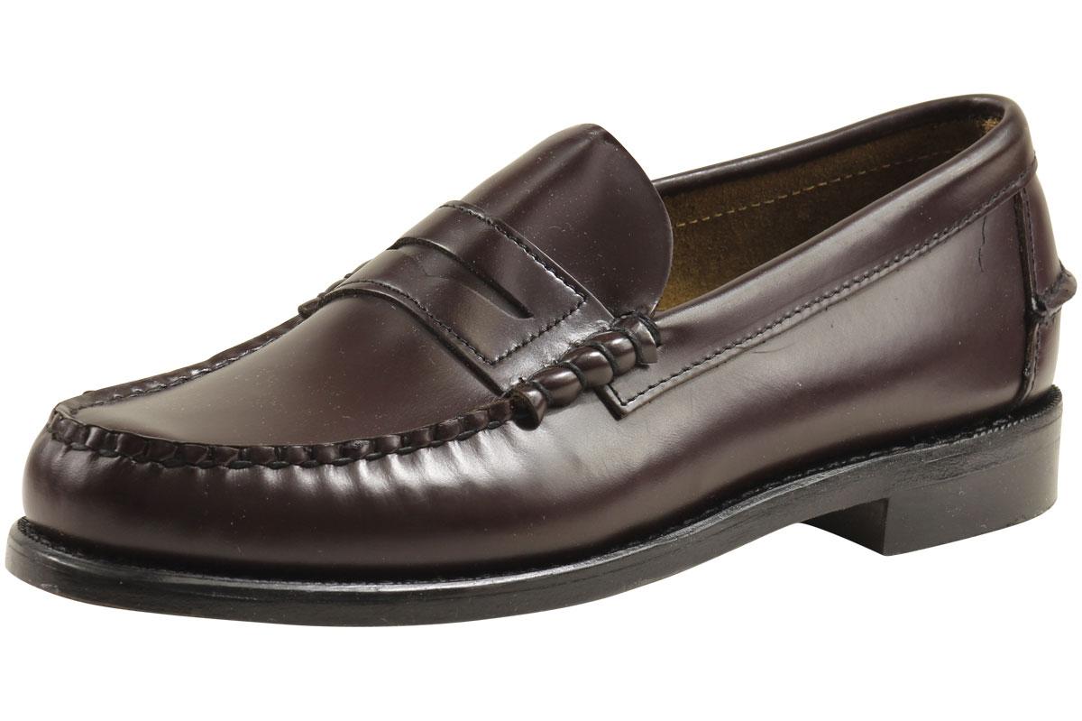 Classic Leather Penny Loafers Shoes