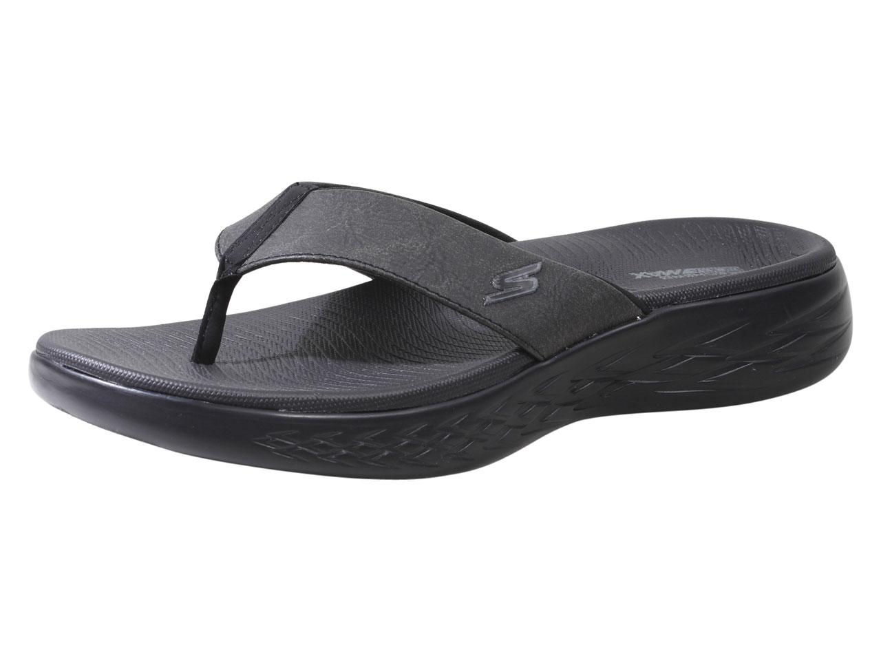 skechers mens flip flops thong sandals