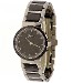 Bering Women's 10725-742 Stainless Steel Silver/Ceramic Black Analog Watch