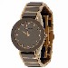 Bering Women's 11429-746 Stainless Steel Rose Gold/Ceramic Black Analog Watch