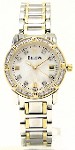 BULOVA 98R107 Watch Ladies Diamonds Marine Star Mother Of Pearl