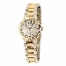 Bulova Diamond Collection 98R210 Rose Gold/Silver Chronograph Analog Wat