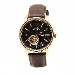 Bulova Men's Automatic Collection 97A109 Brown/Rose Gold Analog Watch