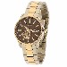 Bulova Men's Automatic Collection 98A140 Rose Gold/Silver Analog Watch