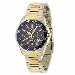 Bulova Men's Marine Star Collection 98B230 Blue/Silver Chronograph Analog Watch