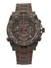 Bulova Men's Precisionist 98B313 Black/Red Chronograph Analog Watch