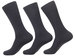 Calvin Klein Men's 3-Pack Socks Assorted Black A91149 Microfiber