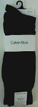Calvin Klein Men's 3-Pack Socks Black ACG173 Rayon