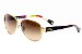 Coach Women's Kristina HC7003 HC/7003 Gold/Brown Sunglasses 59MM