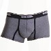 Diesel Men's Filatexy Grey/Black Boxer Brief Underwear