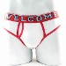 Diesel Men's Lukex Mutande White/Red Brief Underwear