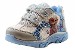 Disney Frozen Toddler Girls Silver/Blue Fashion Light Up Sneakers Shoes