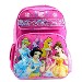 Disney Girl's Princess 3D Shimmer Pink Backpack Bag