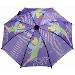 Disney Girl's Tinkerbell Purple Plaid Sweet Pixie Compact Umbrella